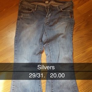 Silver jeans